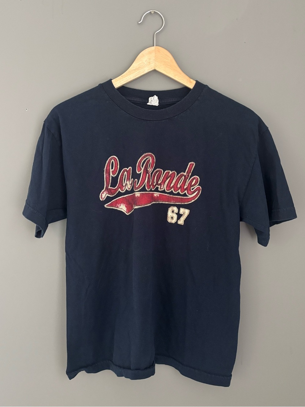 Vintage La Ronde 67 Navy Graphic Tee | Youth XL